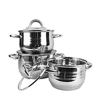 Набор кастрюль Maestro MR-3513-6L (2.9л/5.1л/6.5л)