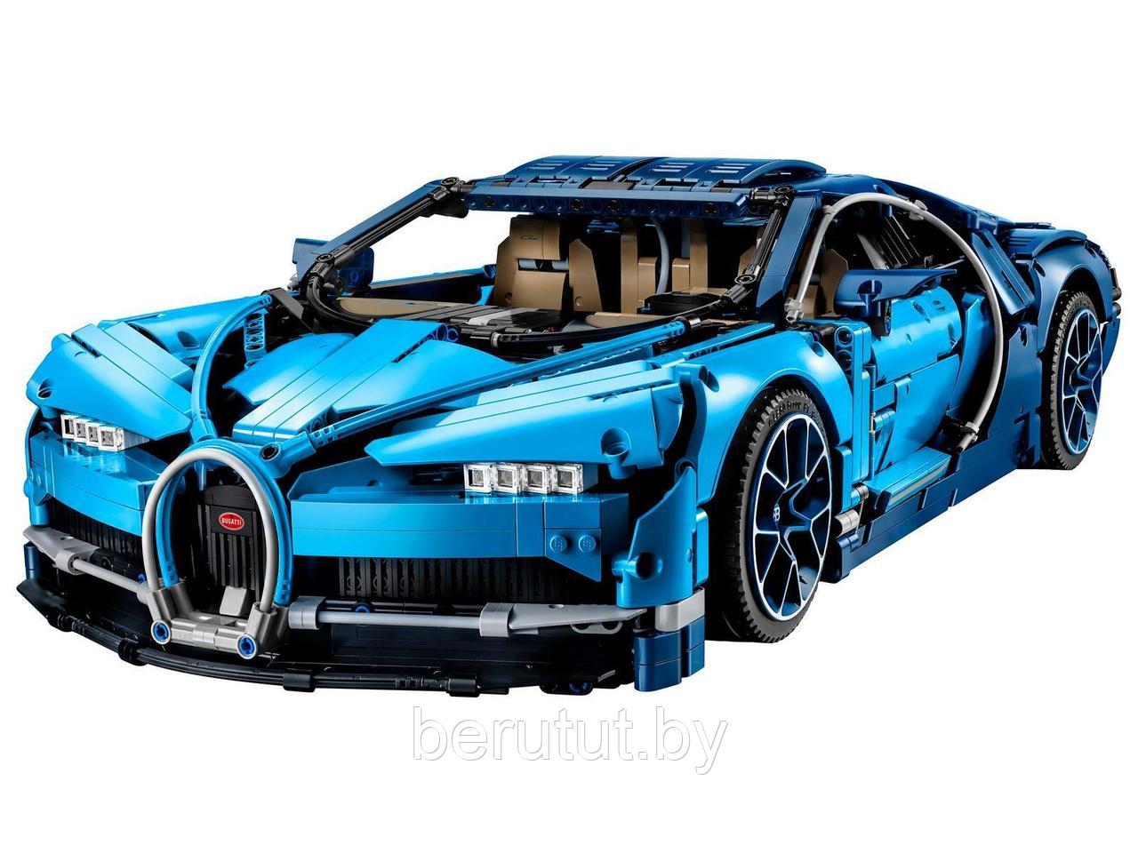 Конструктор спортивная машина Bugatti Chiron 4031 детали аналог лего