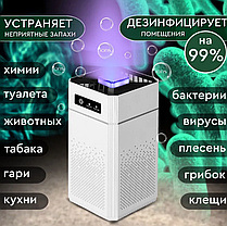 Очиститель воздуха для дома/ ионизатор для дезинфекции и устранения пыли и запаха, фото 3