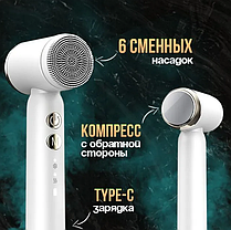 Электрическая щетка для очистки и массажа лица 6 в 1, фото 3