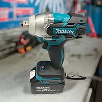 Набор аккумуляторных инструментов Makita 2 в 1 (шуруповерт, гайковерт, 2 АКБ 4 А/ч, кейс) Аналог, фото 3