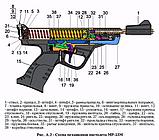 Рычаг взведения (гребенка) для пистолета ИЖ-53 (МР-53М)., фото 5
