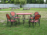 Кованый стол для сада №18, фото 3
