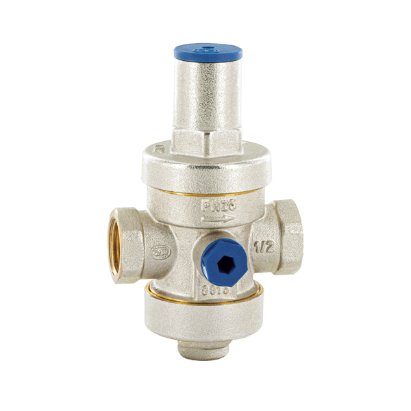 Редуктор давления поршневой 1/2'' М-М никелированный арт. 0233.115