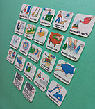 Набор карточек ПЕКС/PECS "Я помогаю" размером 5 на 5 см, фото 2