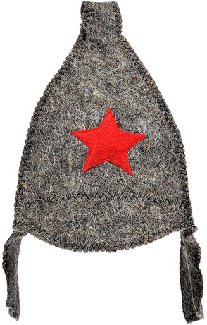 Шапка для бани "Будёновка"