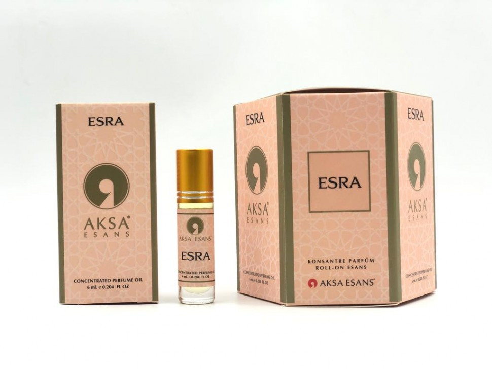 Турецкие масляные духи Esra Aksa Esans 6 мл, Турция