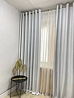 Комплект штор блэкаут А1. Белый