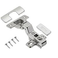 Петля GTV внутренняя с доводчиком с ответной планкой H-0 без еврошурупа CLIPON