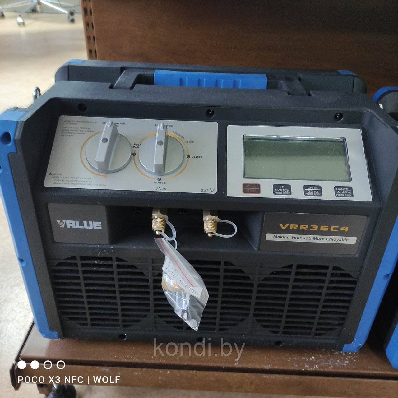 Станция рекуперации фреона Value NAVTEC VRR36C4