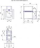 Печь для бани Русь-18 ЛНЗП Профи Панорама (1.1) без двери 16"/обрамления, фото 5