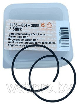 1135 034 3000 Компрессионное кольцо поршневое 47мм*1,2мм MS361