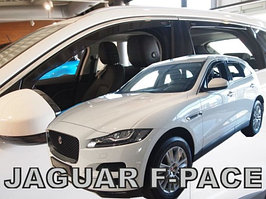 Ветровики вставные для Jaguar F-Pace (2018-) 5D / Ягуар [18309] (HEKO)