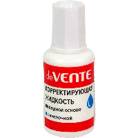 Корретирующая жидкость "deVENTE" 20г на водной основе, морозоустойчивая, в бутылочке с кисточкой., в пластиков