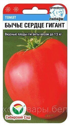 Томат Бычье сердце Гигант 20шт Индет Ср (Сиб сад)