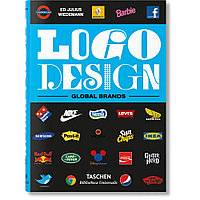 Книга на "Logo Design, Global Brands", (английский, французский, немецкий язык ) , Julius Wiedemann