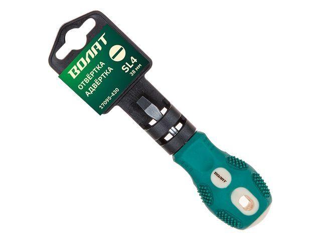 Отвертка "-" 4,0х 38мм SL ВОЛАТ