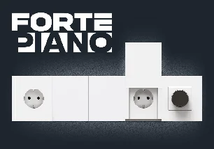 Электроустановочные изделия FORTE&PIANO