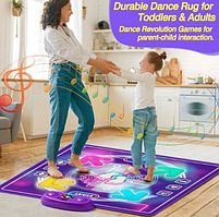 Танцевальный коврик Dance Mat с 4 игровыми режимами для детей,