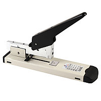 Степлер большой мощности "Attomex"23/6-23/13 (до 100 листов, глубина скрепления 50 мм), металлический серый