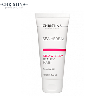 Маска красоты Christina Sea Herbal Beauty Mask  Strawberry 60мл