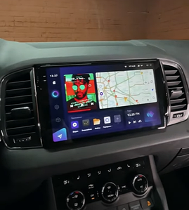 Штатная магнитола Skoda Kodiaq, Karoq 2017-2022 Canbox на Android 10 (4G-SIM, 2/32, TS18, DSP, QLed)