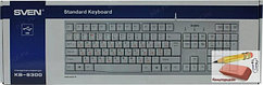 Клавиатура Sven KB-S300 White USB, белая, арт.SV-016647