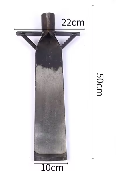 Лопата длинная 50*10 см