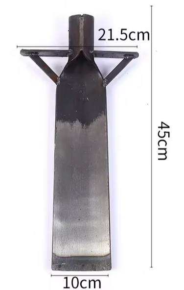 Лопата длинная 45*10 см