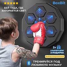 Боксерская груша музыкальная настенная Electronic boxing
