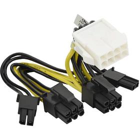 Кабель BPN PWR,2X4F/GPU-White to 2x2F,P4.2, 12V, 82CM,18AWG, 11A/pi (CBL-PWEX-1048)
