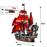 Конструктор Пираты Карибского моря Месть Королевы Анны 1097 деталей аналог Лего, фото 6