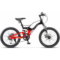 Детский велосипед Stels Leader 250 MD 2024 (красный/черный)