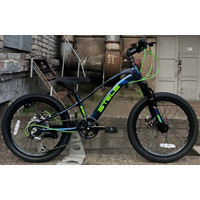 Детский велосипед Stels Leader 230 MD 2024 (темно-синий/черный)