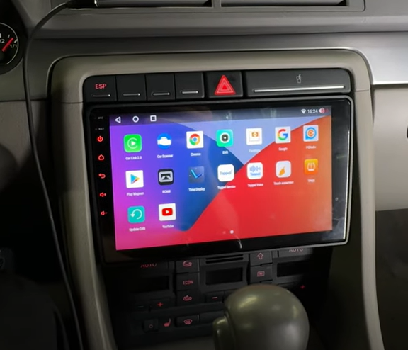 Магнитола в штатное место 2 din Audi A4 (B6/B7) на Android 10 (2/32gb)