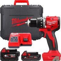 Ударная дрель-шуруповерт Milwaukee M18 M18BLPDRC-422C 4933492825 (с 2-мя АКБ 2 Ач + 4 Ач, кейс), фото 2