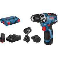 Дрель-шуруповерт Bosch GSR 12V-35 FC Professional 06019H3000 (с 2-мя АКБ, кейс), фото 2