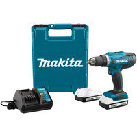 Дрель-шуруповерт Makita DF488DWAE (с 2-мя АКБ, кейс), фото 2