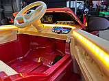 Детский электромобиль RiverToys М333БХ (розовый глянец) Mercedes Лицензия Полный привод, фото 5