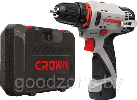 Дрель-шуруповерт Crown CT21072HX-2 BMC (с 2-мя АКБ, кейс)