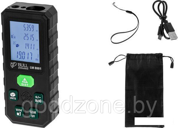 Лазерный дальномер Bull LM 8001 1323465