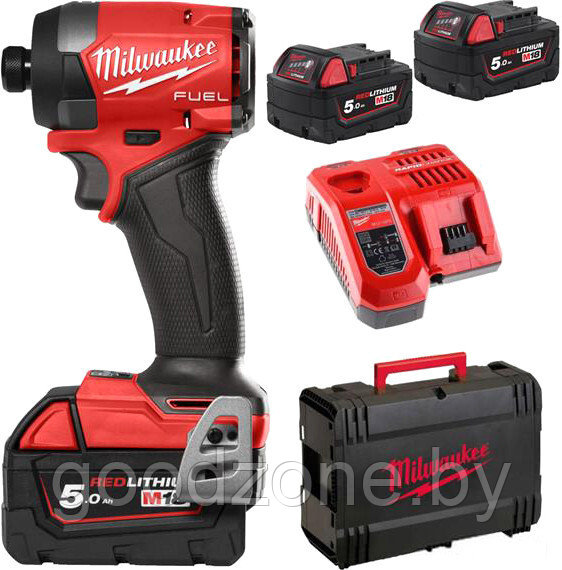 Винтоверт Milwaukee M18 FUEL M18FID3-502X 4933479866 (с 2-мя АКБ, кейс)
