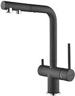 Смеситель Paulmark Serpentine SE213222-DG (серый/графит)
