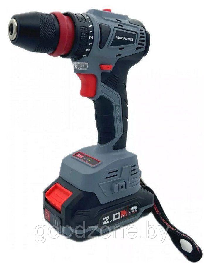 Дрель-шуруповерт Profipower MKBL-18BM (с 2-мя АКБ, кейс)