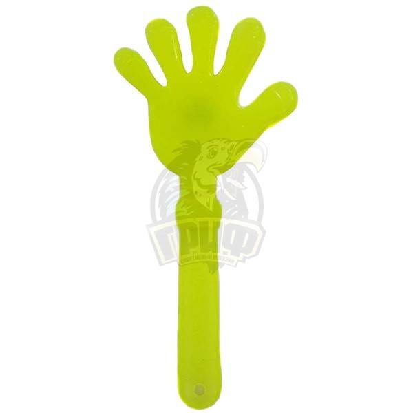 Ладошка-трещотка болельщика светящаяся 28 см (арт. 28cm-2)