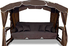 Садовые качели LetoLux Сингапур (шоколад)