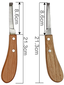 Копытный нож. Набор 2 штуки