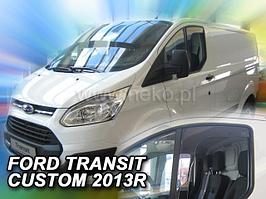 Ветровики вставные для Ford Transit Custom (2012-) / Форд Транзит Кастом [15243] (HEKO)