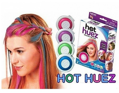 Мелки для волос цветные Hot Huez (Хот Хьюз)