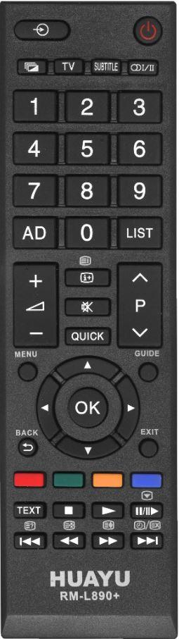 Huayu for Toshiba RM-L890 универсальный пульт (серия HRM1267)